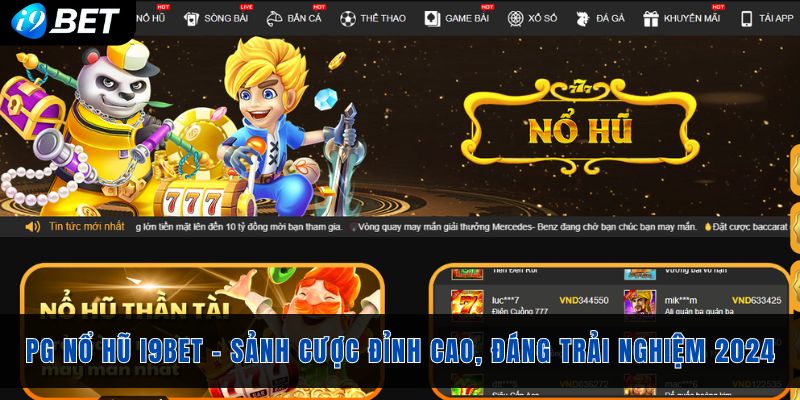 Khám phá game Nổ Hũ i9bet Khám phá game Nổ Hũ i9bet